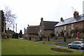 War memorial and cottages, Byfield