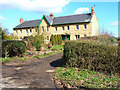 Cottages near Langton Hall