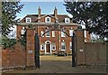 Entrance to The Hall, High Street, Much Hadham, Hertfordshire