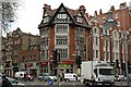 TQ2579 : Corner of Kensington High Street and Kensington Church Street. Kensington by Gary Houston