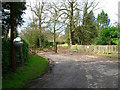 Entrance to Bridleway from Frylands Lane