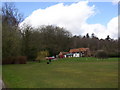 Village green and shop, Hambledon