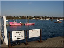 SU4806 : Hamble Ferry by Footprints