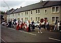 Lillias Day historical parade in New Street, Kilbarchan