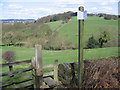 Footpath leading to Shaw Wood