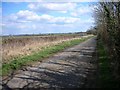 Country Road from the A43 to Hardwick