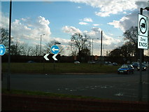 TL1303 : Noke Roundabout, Chiswell Green by Ray Stanton