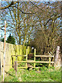 Footpath at Old Quarrington