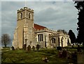 TL8945 : All Saints church, Acton, Suffolk by Robert Edwards