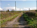 Access road to Redmarshall Reservoirs