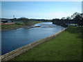 River Ribble downstream from London Road Bridge