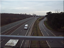TL5251 : Bridge over A11 by Neil Britton