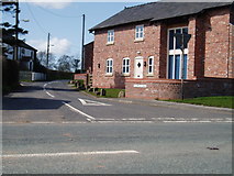 SJ6181 : Junction of Pillmoss Lane & Tarporley Road (A49) by Ian Warburton