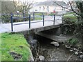 Small bridge over river Dulais