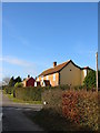 Church Cottages and Swingey Lane from Church lane.