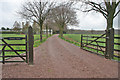 Farm Entrance off Leicester Lane near Swithland