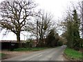 Chalkfield Cottage and lane, near Chartridge