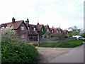 Houses just north of Whitehill Farm