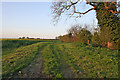 Farm track near Granby, Nottinghamshire