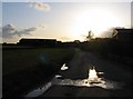 Sunset over High Barns Farm