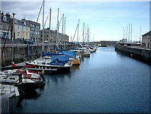 NJ2371 : Lossiemouth Harbour by Christopher Gillan
