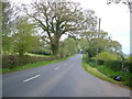 B3174, the Exeter Road out of Ottery.