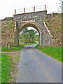 Railway bridge over the back road from the A75 to Glenluce Abbey