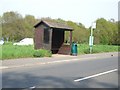 Bus shelter at Christmas Hill, Shalford