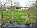 Travellers encampment at Clugston