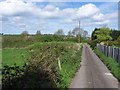 Access Lane from Buttington Tump