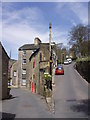 Steep lane at Luddenden