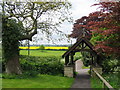 The lychgate at St. Nicholas, Silton