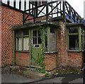 Detail of Gates garage, Brockenhurst