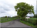 Road to Auchentiber Farm