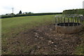 Cattle feeder near Bircham Farm