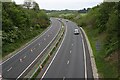 Cones on the Liskeard Bypass