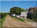 Byway near Snooks Farm on Solent Way