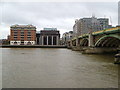 Thames, FT building and Southwark Bridge