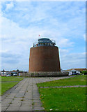 TQ6503 : Martello Tower number 61 by Simon Carey