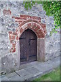 Tower door at St Mwrog & St Mary