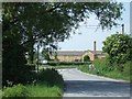 Water End Barns from nearby junction