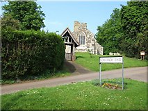 SP9626 : Church End, Hockliffe by Rob Farrow