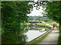 SE2535 : Approaching Kirkstall Lock, Leeds and Liverpool Canal by Rich Tea