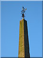 Top of the obelisk in Ripon City square