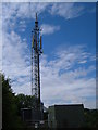 SX7855 : Transmission mast at Harbertonford by Derek Harper