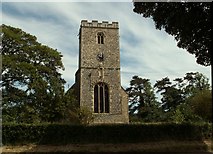 TM1453 : St. Gregory's church, Hemingstone, Suffolk by Robert Edwards