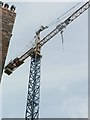 Tower crane between Harper St & New York St, Leeds