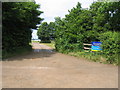 Shenington Gliding Club entrance