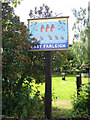 Village sign, East Farleigh, Kent