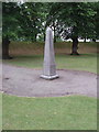 Civil war execution obelisk, Colchester castle